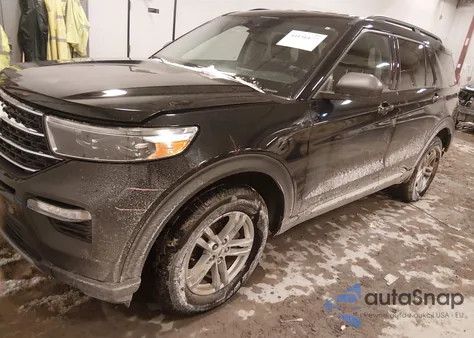 2021 Ford Explorer Xlt из США, поврежденный, VIN 1FMSK8DH3MGA93879